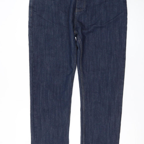 Denim Co. Women’s Blue Slim Fit Straight Jeans W36 L32