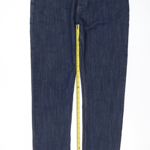 Denim Co. Women’s Blue Slim Fit Straight Jeans W36 L32