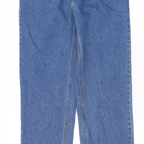 Jac Mens Blue Straight Leg Denim Jeans W32 L31 Regular Fit