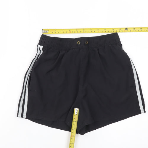 Adidas Women's Black Sports Shorts Size S Polyester Primegreen