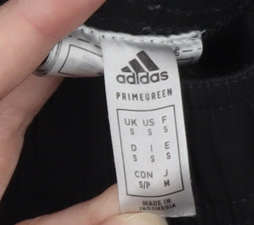 Adidas Women's Black Sports Shorts Size S Polyester Primegreen
