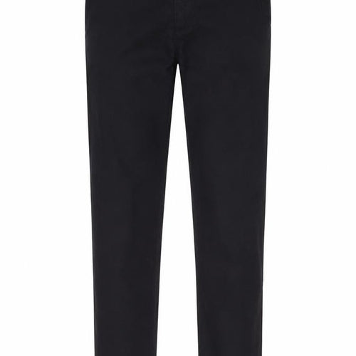 Zara Man Black Cotton Chino Trousers Mens 32 Regular Fit