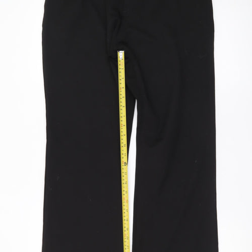 D2@D-Lux Men's Black Regular Fit Straight Jeans 32R