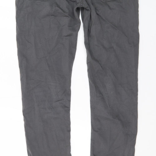 Zara Man Grey Slim Fit Jeans Mens 32in Waist Straight Leg