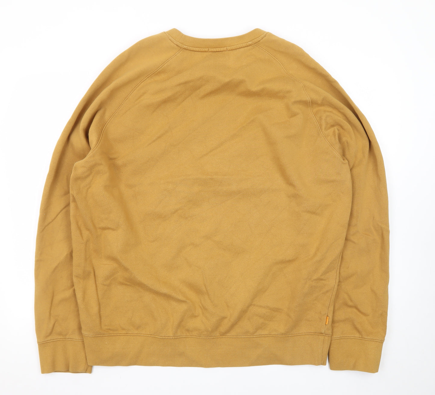 Timberland Men's Brown XL Crew Neck Pullover Sweatshirt