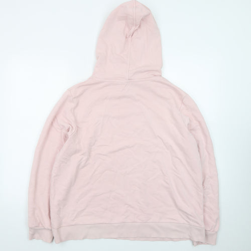 Marks and Spencer Womens Powder Pink Pullover Hoodie Size 20