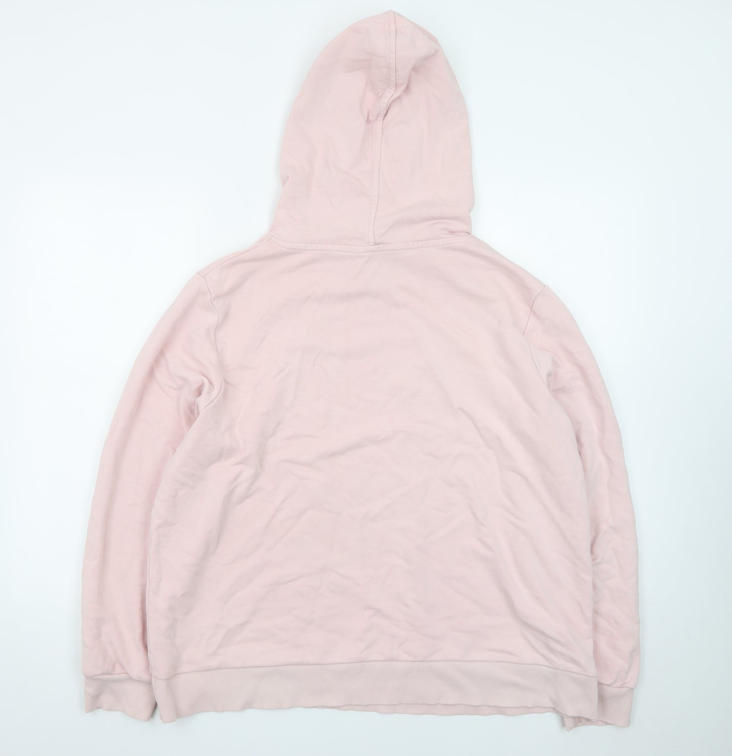 Marks and Spencer Womens Powder Pink Pullover Hoodie Size 20