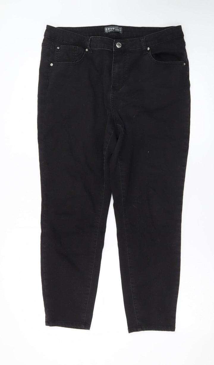 Primark Women Black Size 18 Skinny Jeans with Stretch