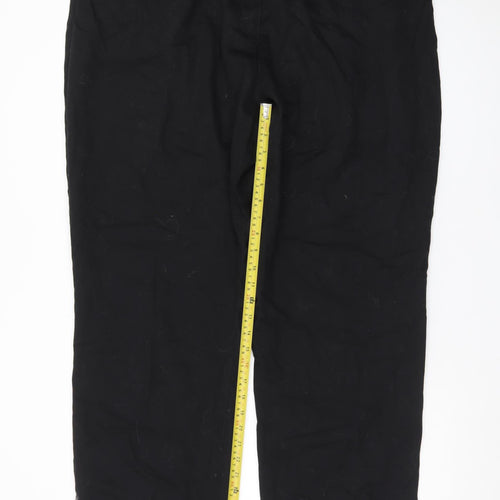 Marks and Spencer Women’s Black Straight Leg Jeans UK 22