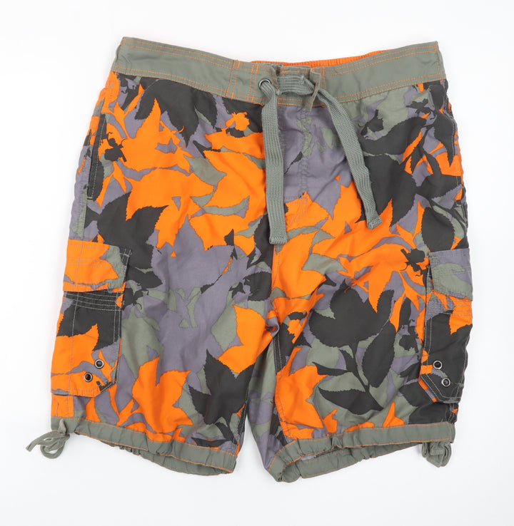 Burton Men Multicoloured L Board Shorts Polyester Swimwear