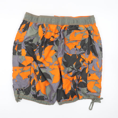 Burton Men Multicoloured L Board Shorts Polyester Swimwear