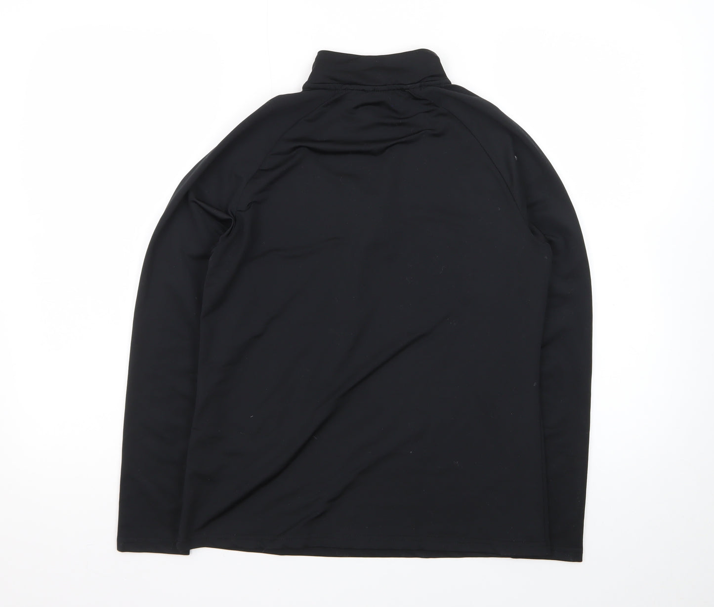 Supremacy Men's Black Small 1/2 Zip Track Jacket Activewear Top