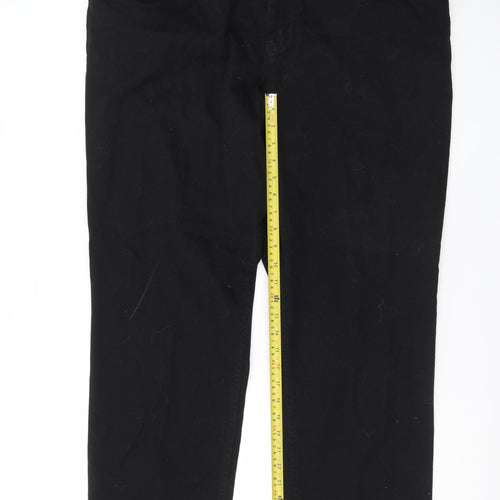 Marks and Spencer Women’s Black Straight Jeans Size 20 Long