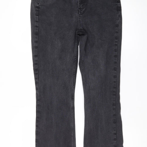 George Women’s Black Straight Leg Stretch Jeans Size 12