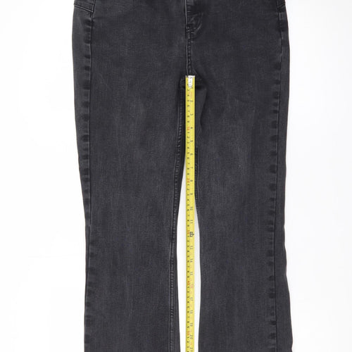 George Women’s Black Straight Leg Stretch Jeans Size 12