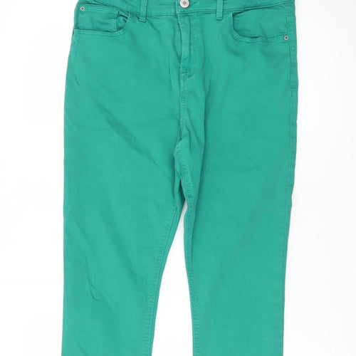 Marks and Spencer Womens Green Skinny Jeans Size 12