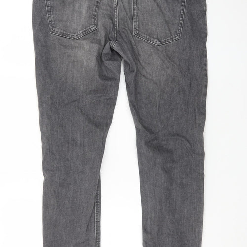 Next Men's Grey Regular Fit Stretch Denim Jeans Size 32W 31L