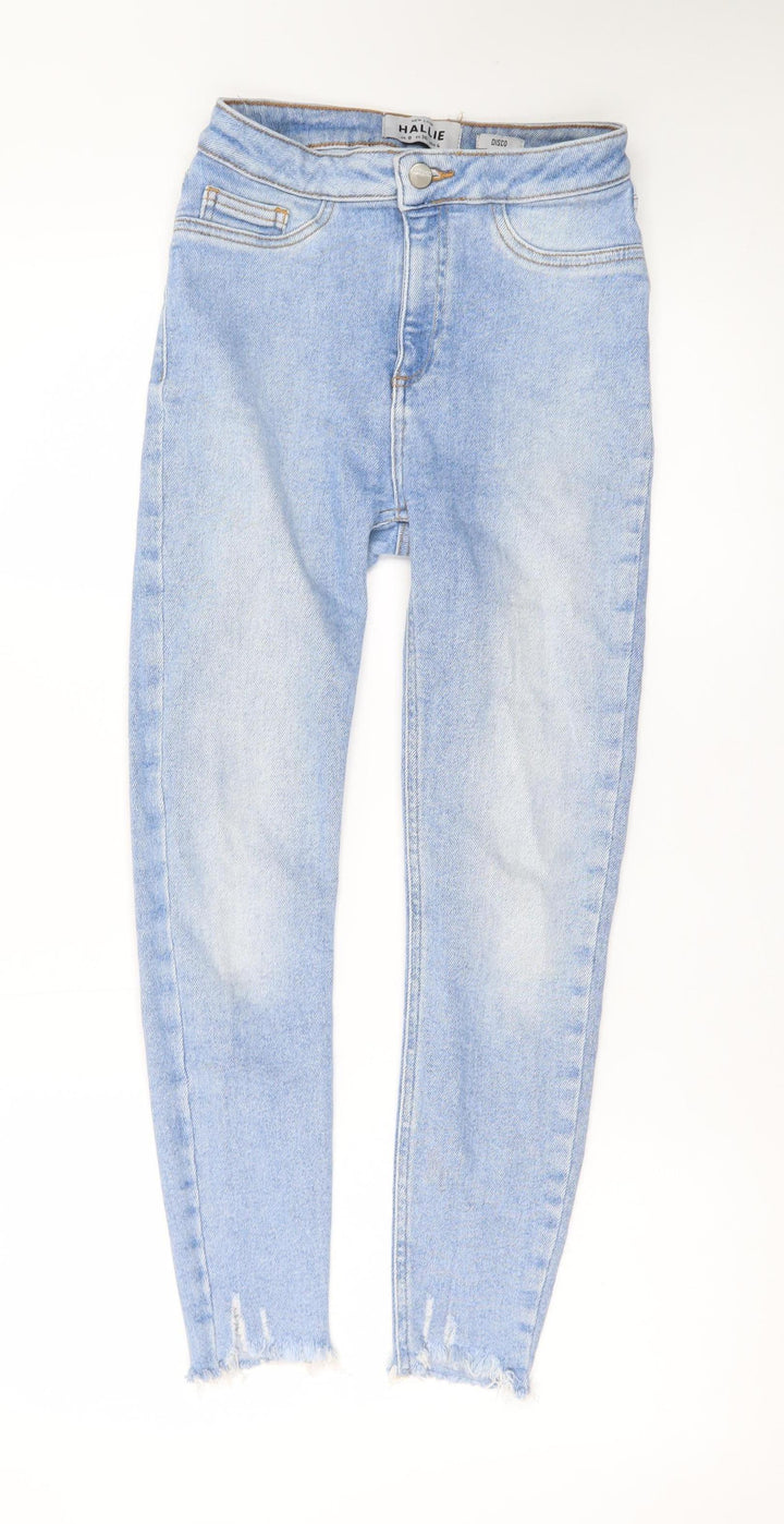 New Look Women’s Blue Hallie Skinny Stretch Jeans Size 8