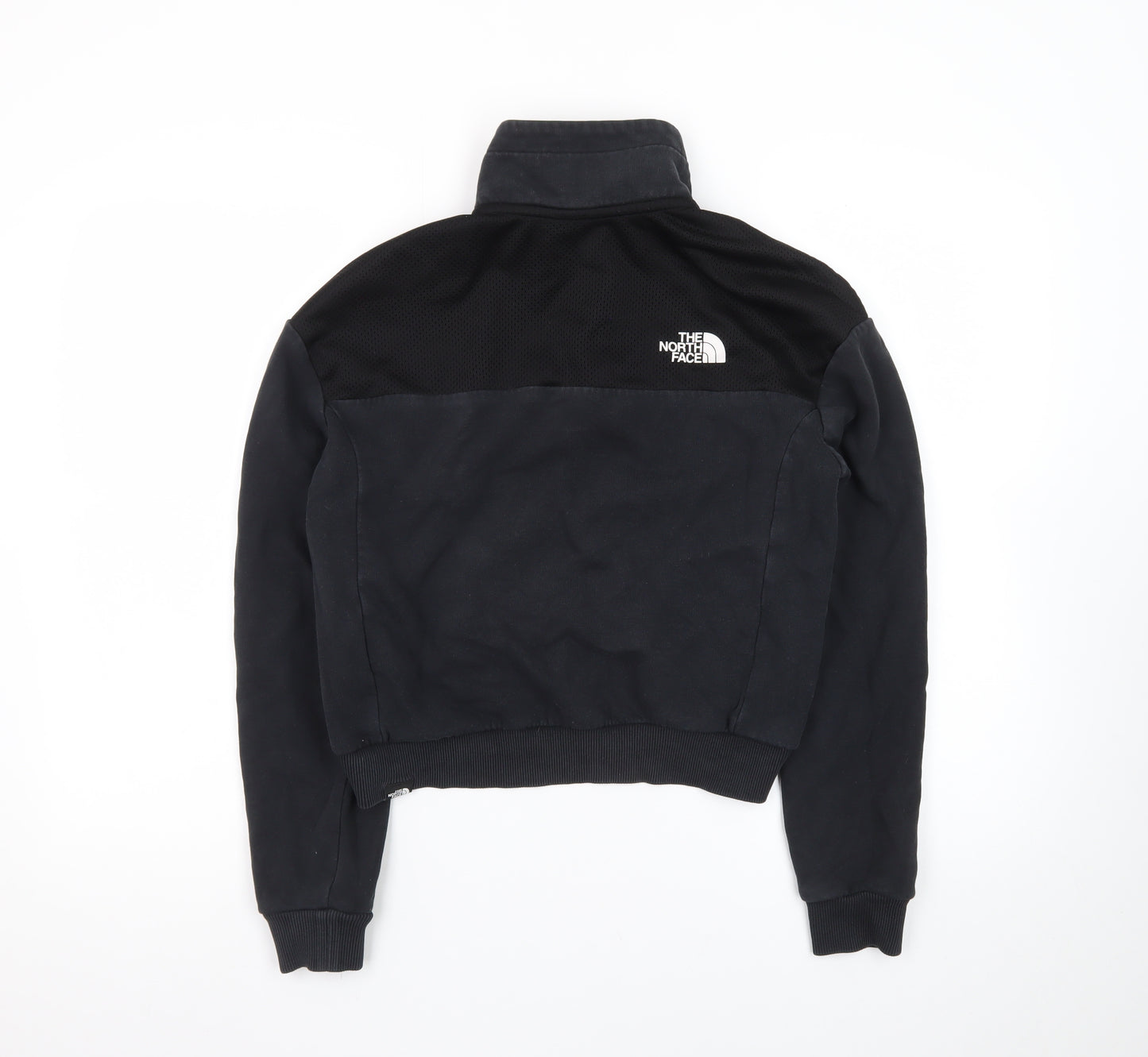 The North Face Womens Black Medium 1/4 Zip Pullover Sweatshirt