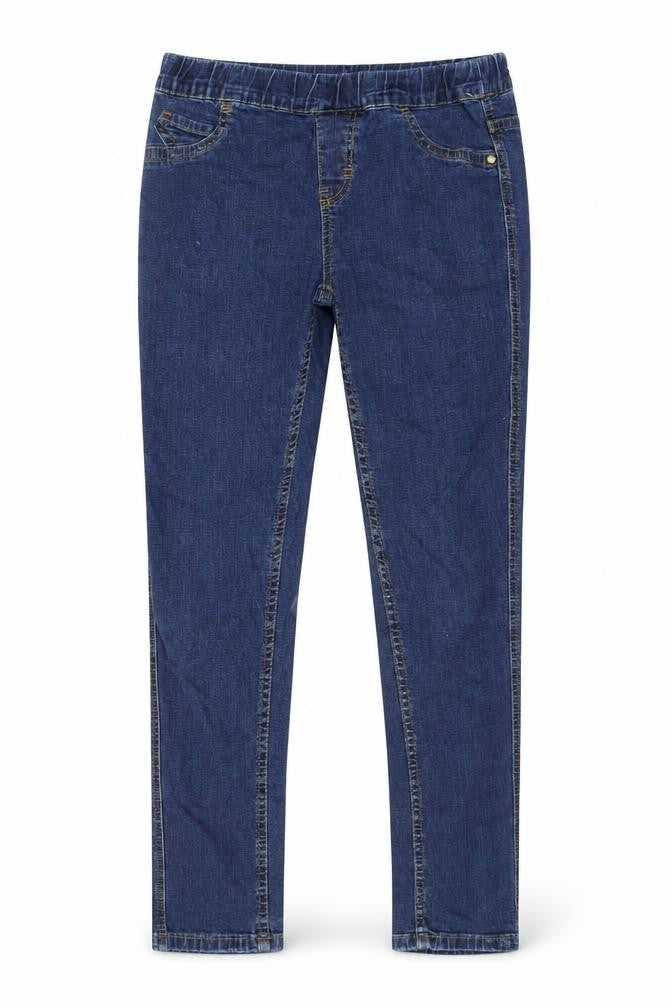 Next Women's Blue Jegging Jeans Size 10 Slim Fit Elastic Waist