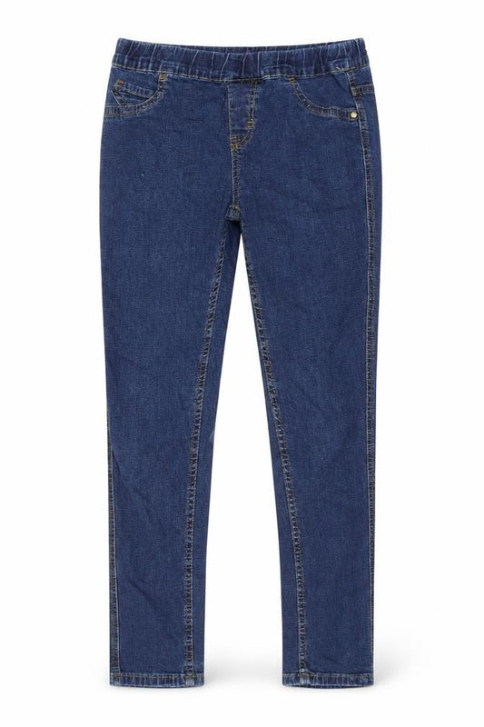 Next Women's Blue Jegging Jeans Size 10 Slim Fit Elastic Waist