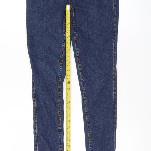 Next Women's Blue Jegging Jeans Size 10 Slim Fit Elastic Waist