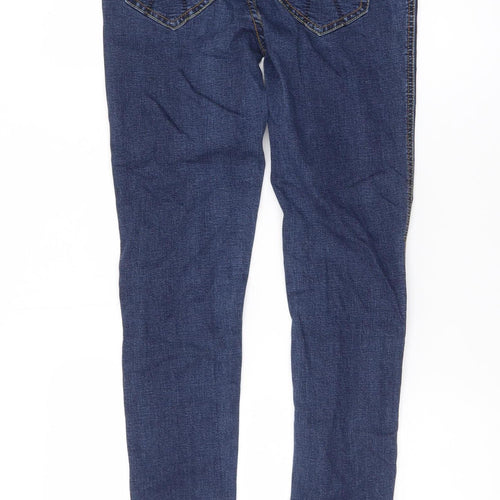 Next Women's Blue Jegging Jeans Size 10 Slim Fit Elastic Waist