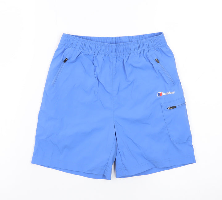 Berghaus Boys Blue Swim Shorts 6-7 Years Quick Dry Elastic Waist