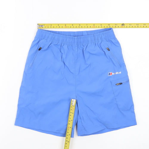 Berghaus Boys Blue Swim Shorts 6-7 Years Quick Dry Elastic Waist