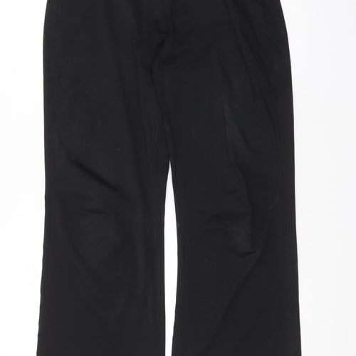 LA Gear Women's Black Stretch Jersey Trousers UK 14