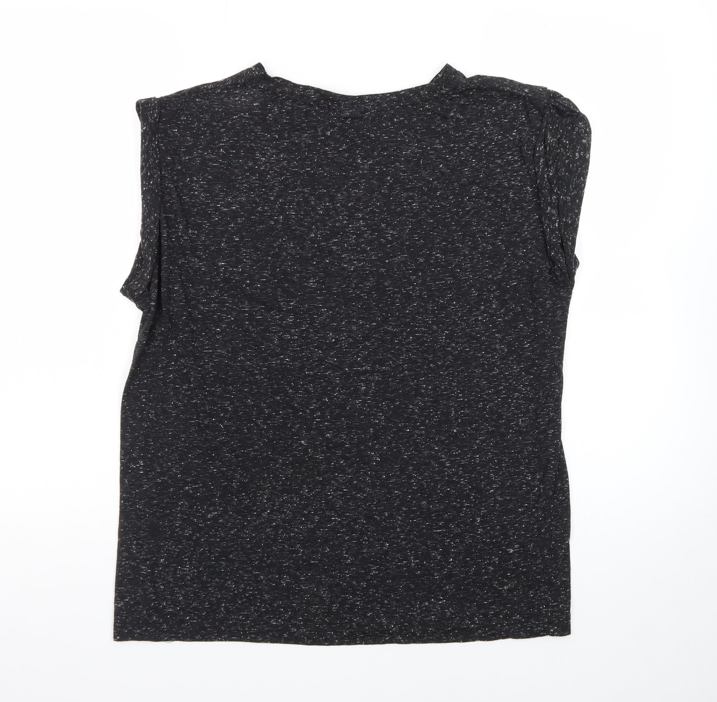 Disney Women's Black Size 14 Fairy Quote Sleeveless T-Shirt