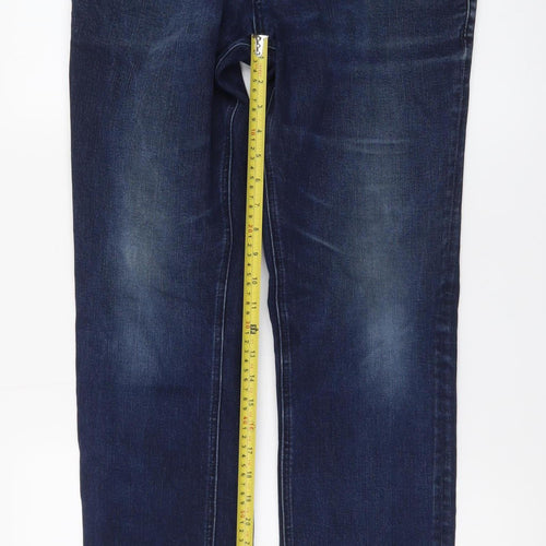 Next Women’s Blue Slim Fit Straight Jeans Size 16 Regular