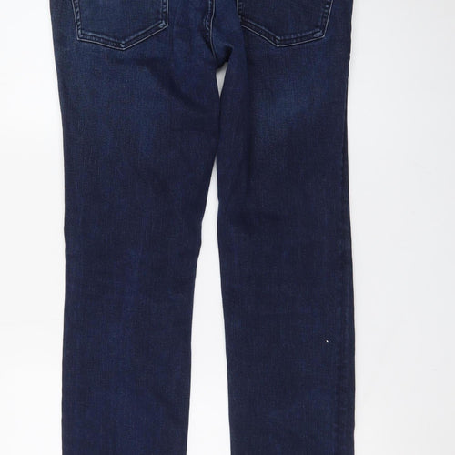 Next Women’s Blue Slim Fit Straight Jeans Size 16 Regular
