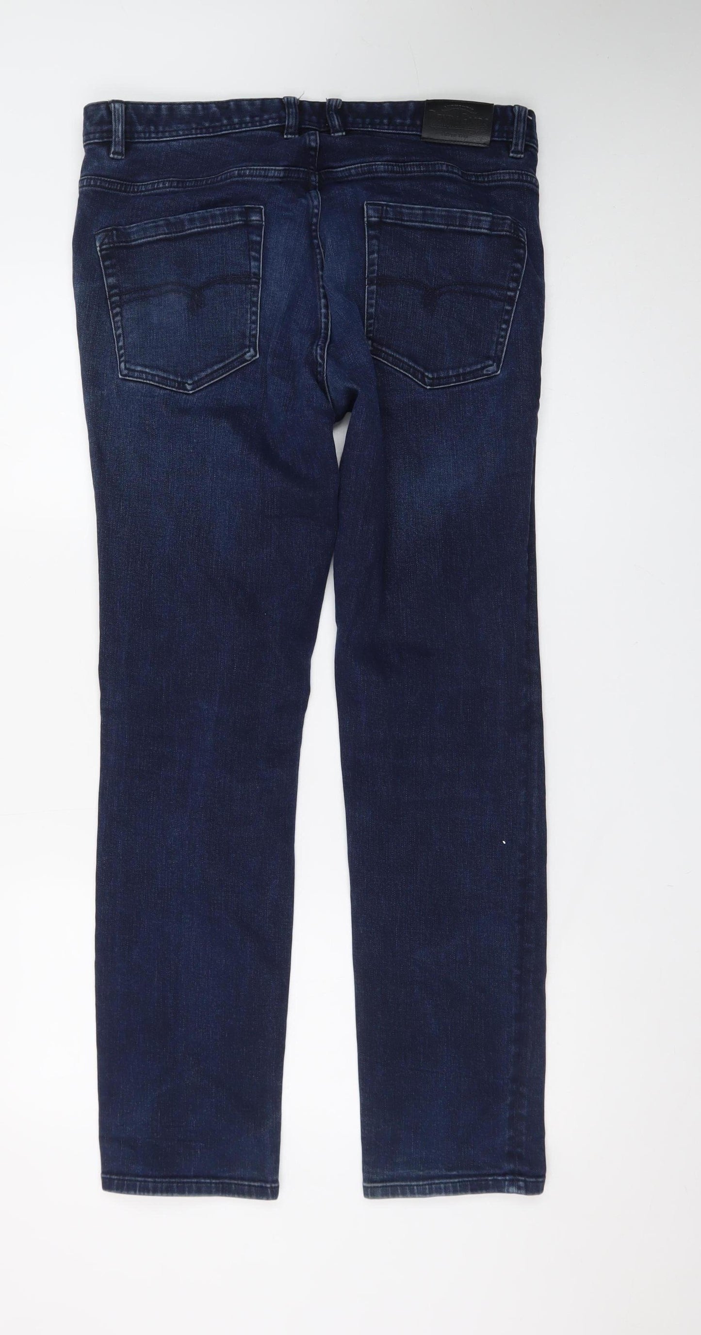 Next Women’s Blue Slim Fit Straight Jeans Size 16 Regular