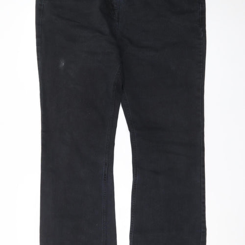 Next Enhancer Men's Black Straight Jeans Size 46 X-Long