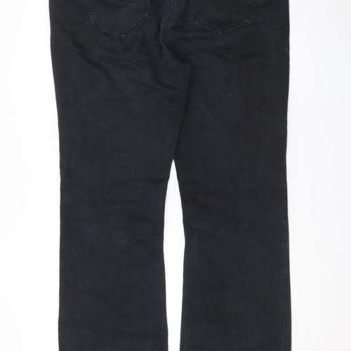 Next Enhancer Men's Black Straight Jeans Size 46 X-Long