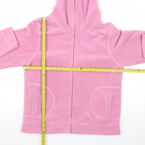 Berkertex Womens Pink Fleece Full Zip Jacket Size 16