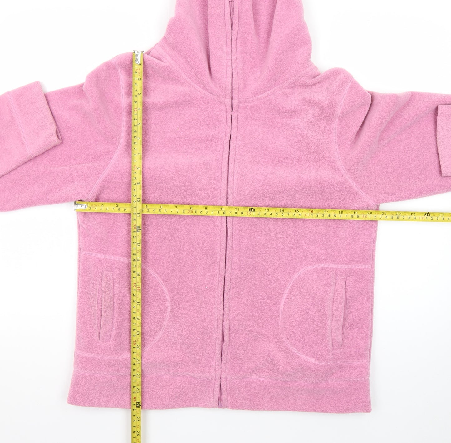 Berkertex Womens Pink Fleece Full Zip Jacket Size 16