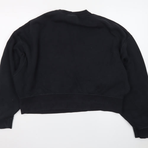 Nike Women's Black Crew Neck Pullover Sweatshirt XS
