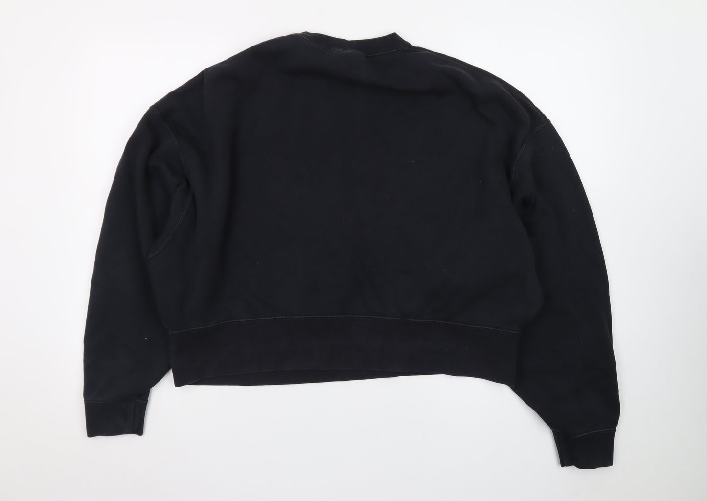 Nike Women's Black Crew Neck Pullover Sweatshirt XS