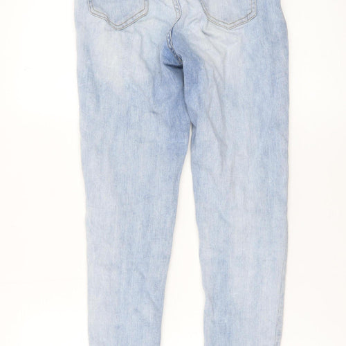 F&F Women's Blue Distressed Skinny Jeans Size 8