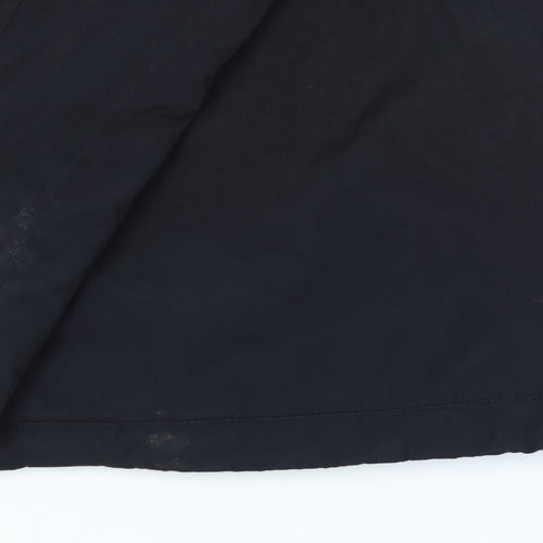 Napapijri Men's Black Anorak Hooded Waterproof Jacket L