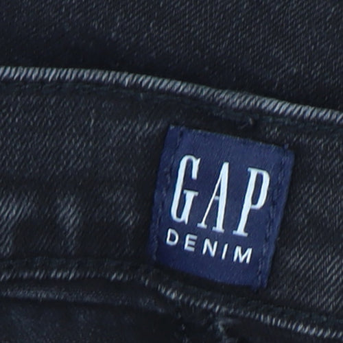 GAP Women's Black True Skinny Jeans Size 10 Petite Stretch Denim