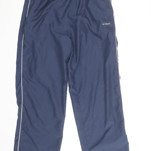 LA Gear Womens Blue Size 14 Track Pants Lightweight Activewear Trousers