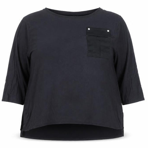 New Look Women’s Black Size 18 3/4 Sleeve Basic Blouse