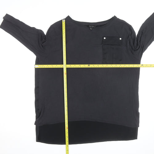 New Look Women’s Black Size 18 3/4 Sleeve Basic Blouse