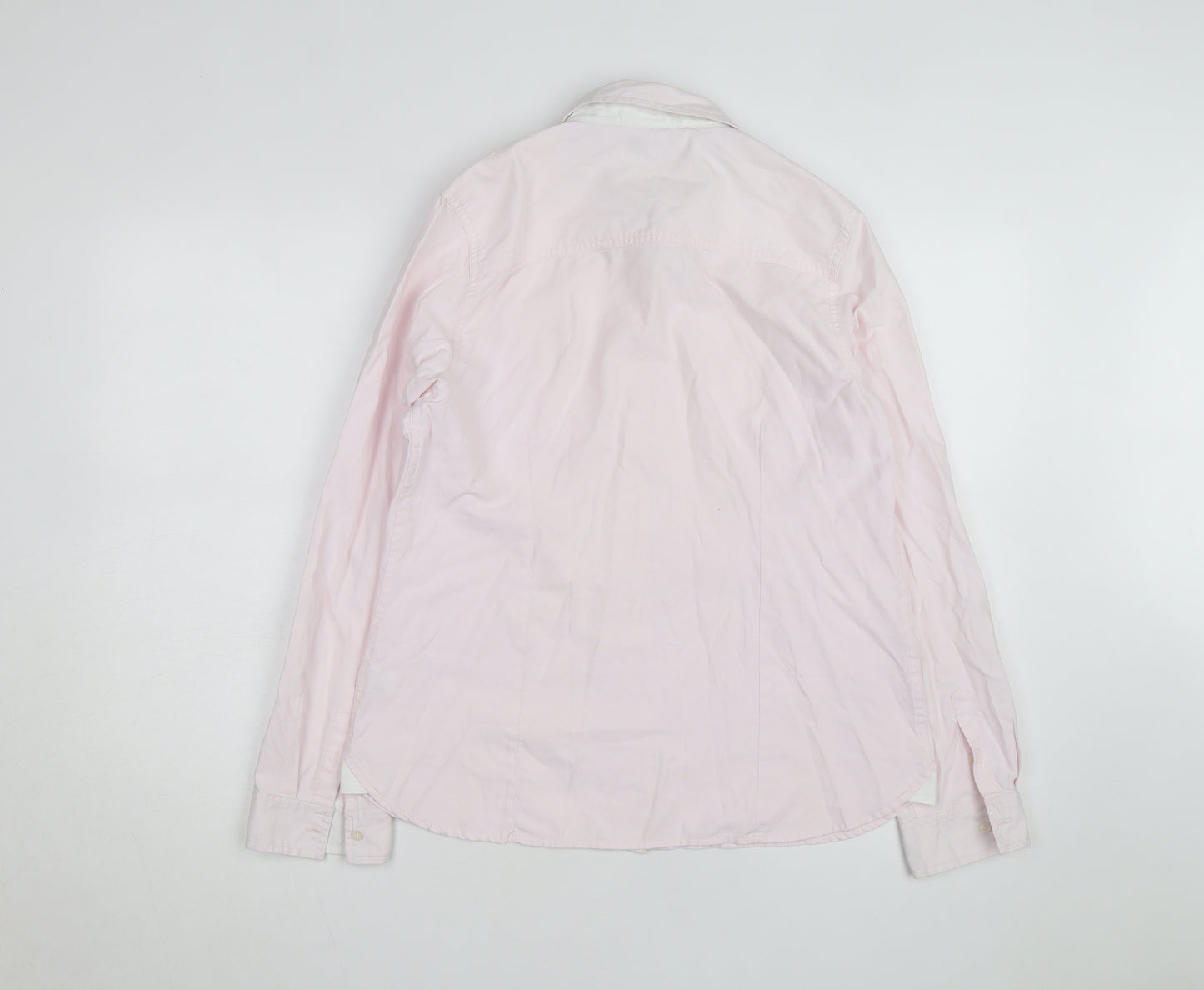 U.S. Polo Assn. Men's Pink Long Sleeve Button-Up Shirt Size L