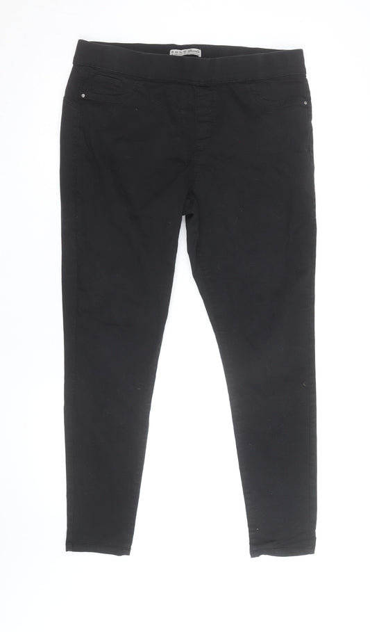Denim & Co. Women's Black Jegging Trousers Size 18 Elastic Waist