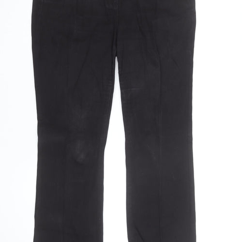 Wallis Women’s Black Stretch Straight Leg Jeans Size 16
