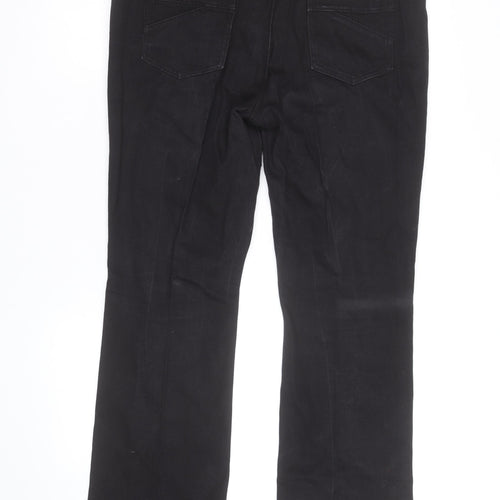 Wallis Women’s Black Stretch Straight Leg Jeans Size 16